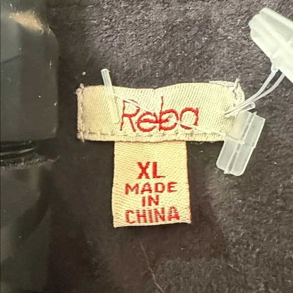 NWT REBA DESERT ROSE FAUX FUR FRINGE VEST XL SOFT COZY WARM - Picture 2 of 8